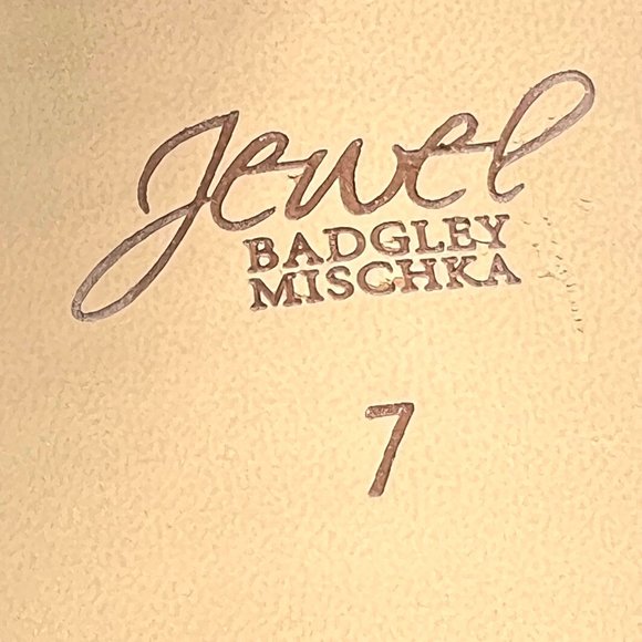 Jewel Badgley Mischka‎ Womens Reese Pink Satin Dress Sandals Heels Shoes 7M - Picture 13 of 13